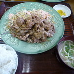 生姜焼き定食