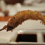 ステラ - 季節の魚は稚鮎でした。ほろ苦さが春の味