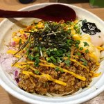 麺小屋 てち - みそまぜそば大+ジャンク大好き