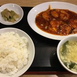 ちょもらんま - エビチリ定食