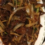 Gold Mountain Restaurant - オイスター牛肉炒め