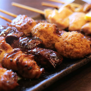 Uses domestic young chicken! Recommended ◎ Assorted Yakitori (grilled chicken skewers)!