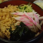 権現山　角屋 - 冷やしたぬきうどん
