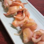 すし重 - 赤貝とひも、