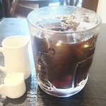 おだ珈琲店 - アイスコーヒーのモーニング500円