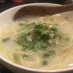 炭焼酒場にしむら家 - 地鶏のスープラーメン