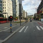 Thon Hotel Opera - バス以外の路面電車も走っている