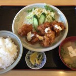 ふじ - チキン南蛮定食 700円