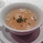 四川豆花飯荘 - 冬瓜とえのき茸のスープ