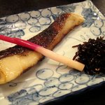 深川 鳩貝 - 銀むつの西京焼き