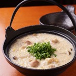 Narutaka - 福味鶏と木の子のそばの実雑炊