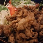 さくら草 - しょうが焼きのアップ