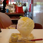 カフェ&バー kiki - レアチーズ文旦かき氷