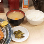 とんかつ 和栗 - 定食セット