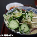 あそび - キュウリ2本分