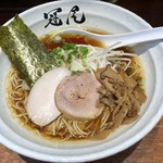拉麺 冠尾 - 鶏醤油750円