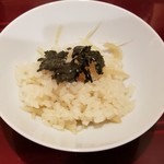 銀座 しのはら - 新生姜ご飯