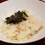 銀座 しのはら - 新生姜ご飯