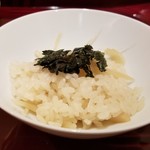 銀座 しのはら - 新生姜ご飯