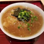 銀座 しのはら - すっぽん出汁のフカヒレ餡かけご飯