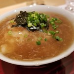 銀座 しのはら - すっぽん出汁のフカヒレ餡かけご飯