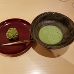 銀座 しのはら - 水菓子と抹茶