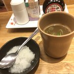 串鳥 - スープとおろし
