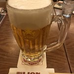 ビヤホールライオン - ビヤホールセットの生ビール