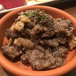 洋食&樽生ワイン しもじま亭 - 牛すじゴルゴン