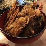 さか本 そば店 - 天丼