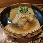 肴とお酒 うを弘 - ワラサ揚げ出汁