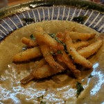 肴とお酒 うを弘 - シラスシシャモ フライ
