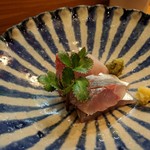 肴とお酒 うを弘 - 鯵刺し