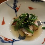 肴とお酒 うを弘 - 炙り生とり貝 出汁掛け