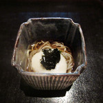 高台寺 和久傳 - 7.凌ぎ:とろろ蕎麦('18.3月初旬)