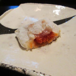 高台寺 和久傳 - 5.焼物:唐墨餅('18.3月初旬)