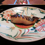 高台寺 和久傳 - 6.焼物:真魚鰹('18.3月初旬)