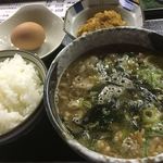 丼彩酒楽 由庵 - 肉吸い定食