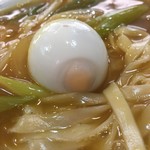 吉野屋 - 茹で玉子投入