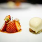 レフェルヴェソンス - 1+1=1〜とちおとめとセロリ、”りんどう”と酒粕のアイスクリームとクランブル