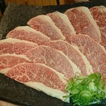 炭火焼肉屋台 たじま屋 - ブリスケ(三角バラ薄切り)