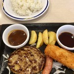 ステーキガスト - ハンバーグ・イカフライ・ソーセージ