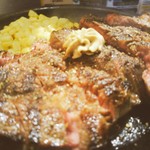 いきなりステーキ - ワイルドステーキ450㌘@\1998