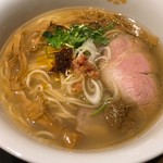 SOBA HOUSE 金色不如帰 - 真鯛と蛤の塩そば900円