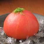 Ginza Sakaba Marudai Daimyou - トマトの丸ごとゆず漬け
