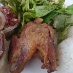 R cafe - フリフリチキンコンボ 1100円