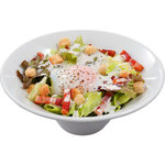 焼肉倶楽部いちばん - 温玉シーザーサラダ