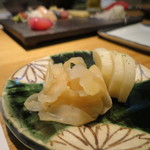 鮨棗 - 漬物盛り合わせ(2018年5月)