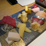 刺身の盛り合わせ(2018年5月)