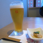 鮨棗 - ビール(2018年5月)